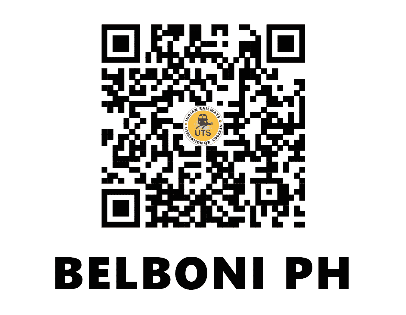 UTS QR Code for BELBONI PH - BEX - SE (WEST BENGAL)
